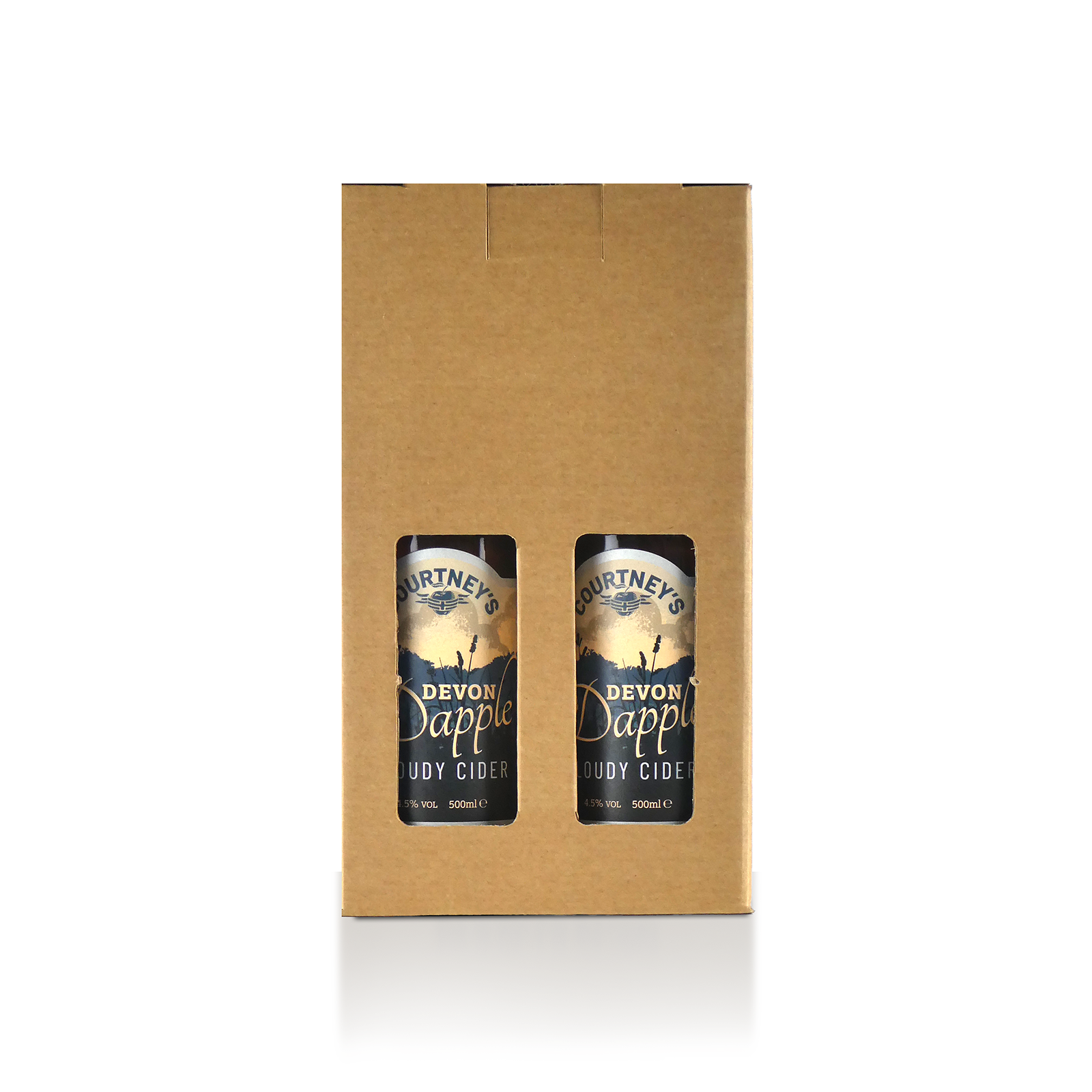 Devon Dapple Cloudy Cider - 4 bottle pack