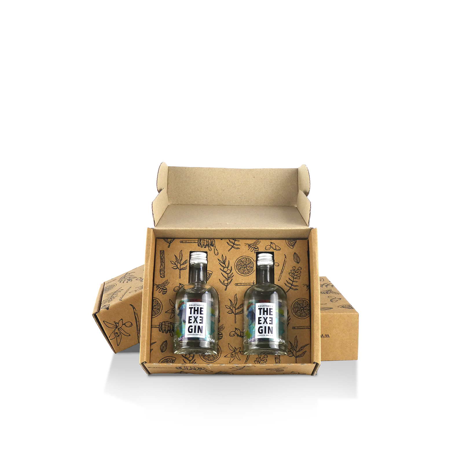 THE EXE GIN - 2 x 5cl Bottles Gift pack