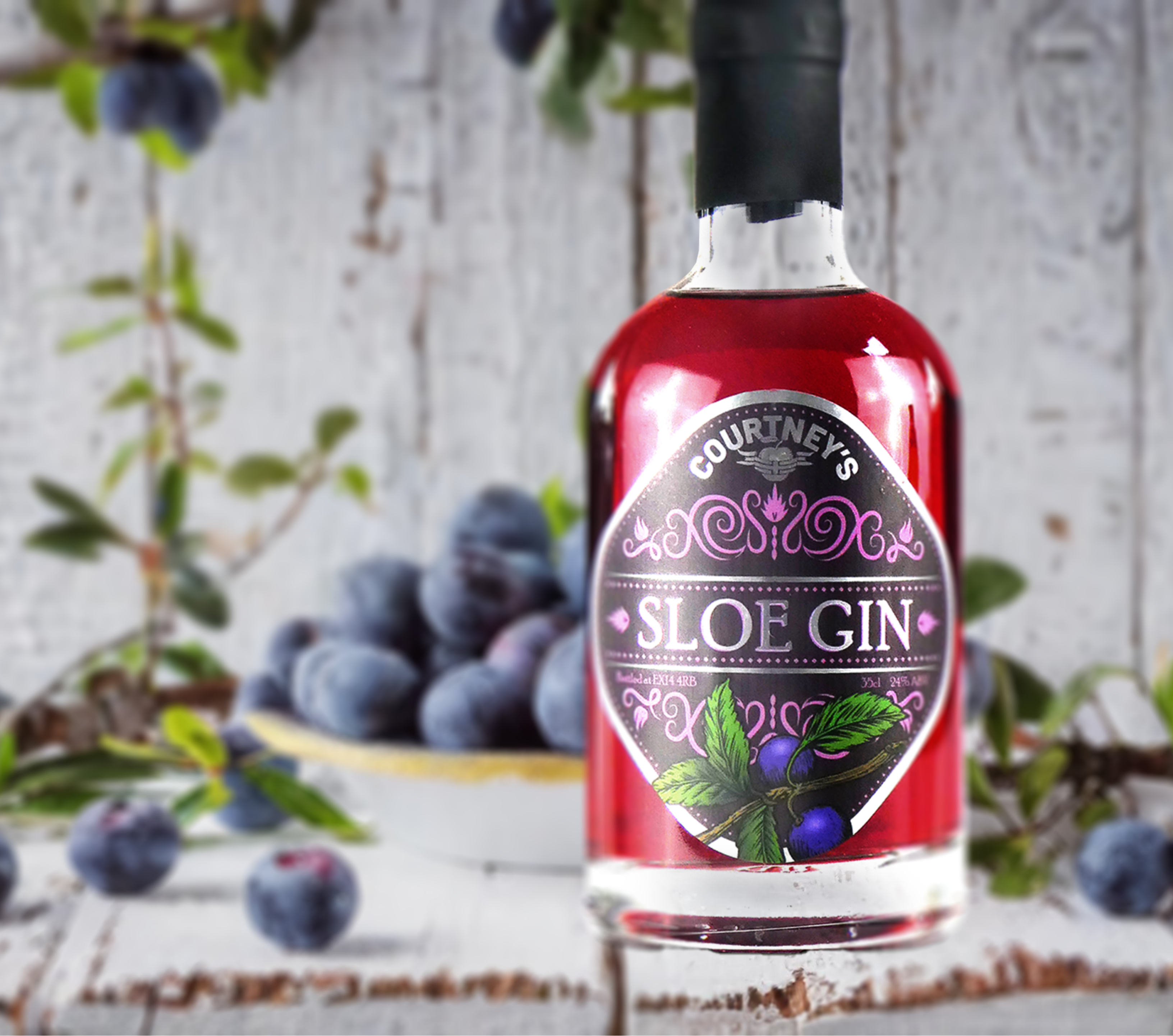 Courtney's Sloe Gin 35cl