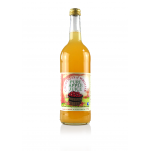 750ml bottle of pure, Devon pressed apple juice. Totally natural.